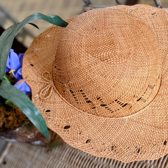 Rafia Straw Summer Hat - Picture 8 of 8